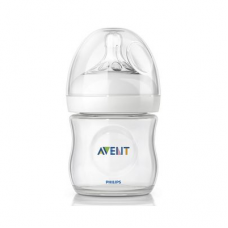 Avent пластмасово шише Natural 125 мл (0+ м.)